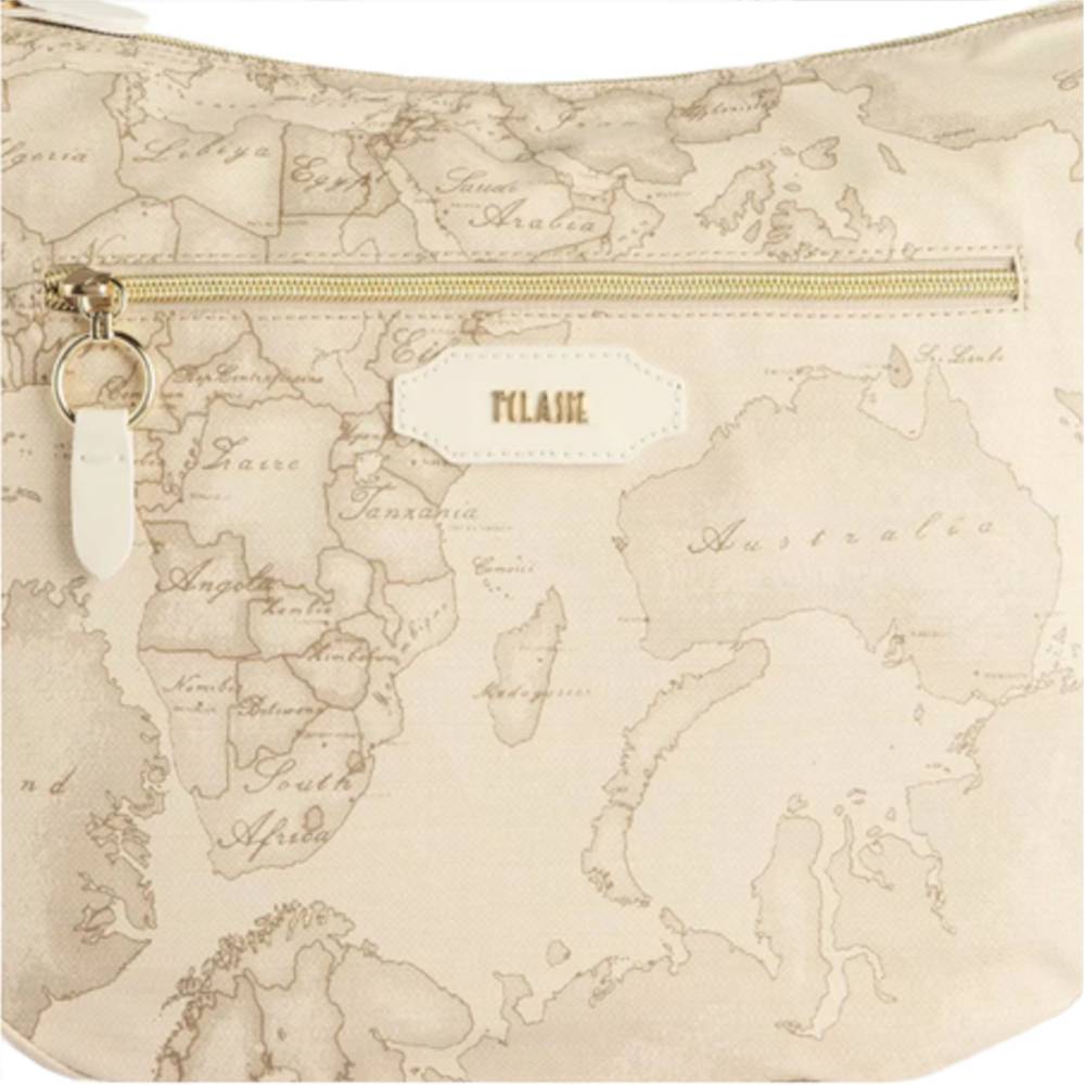 Alviero Martini 1a Classe Tracolla Mezzaluna Geo Soft Safari L LB99 9427 Col. 0937 Raphia